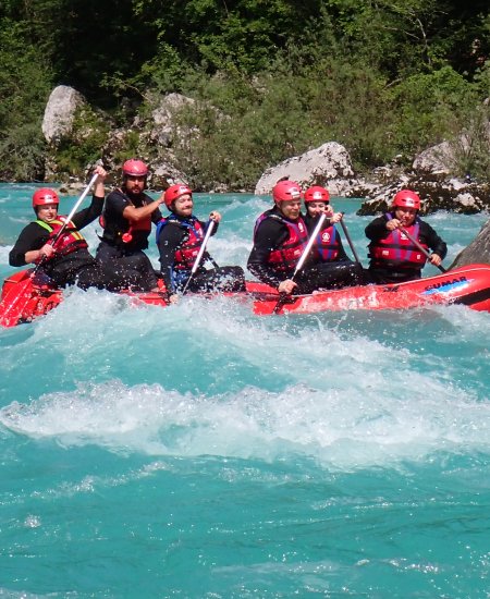 Klasszikus Rafting a Soča-folyón