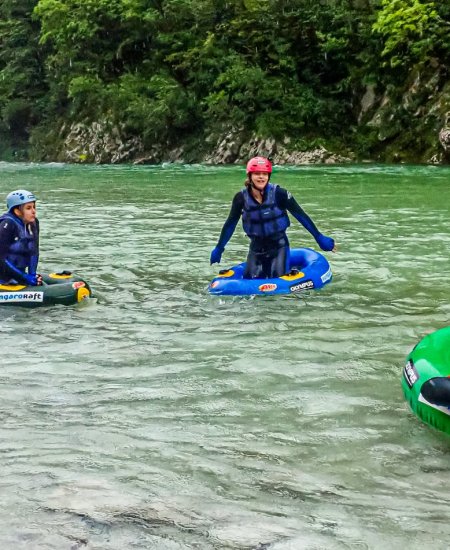 Gekkó túra a Soča-Folyón Szlovéniában