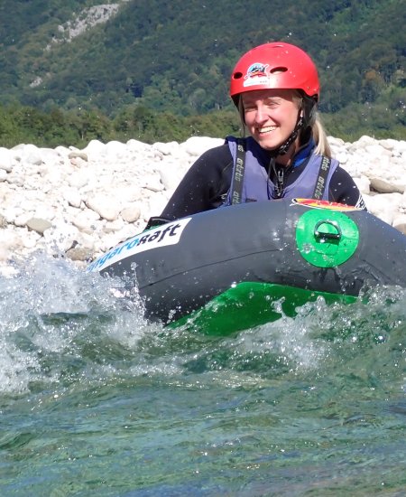 Gekkó túra a Soča-Folyón Szlovéniában