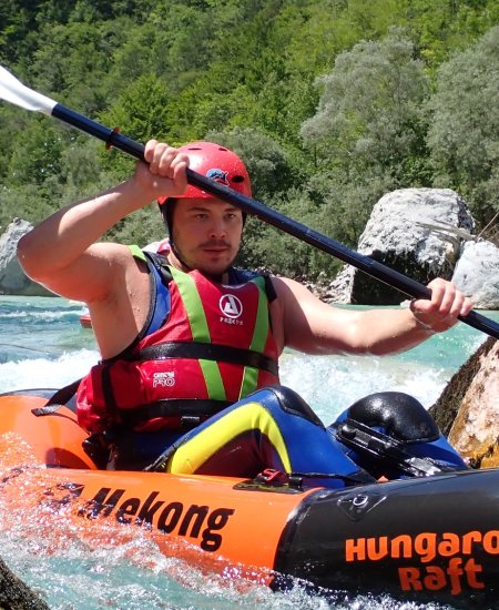Egész napos Soča PackRaft Expedíció 