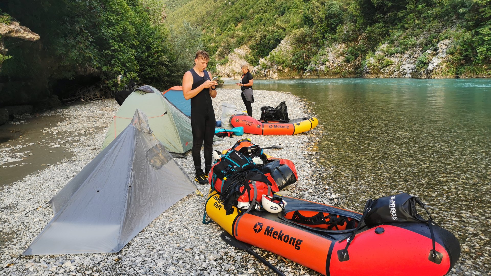 Egész napos Soča PackRaft Expedíció 