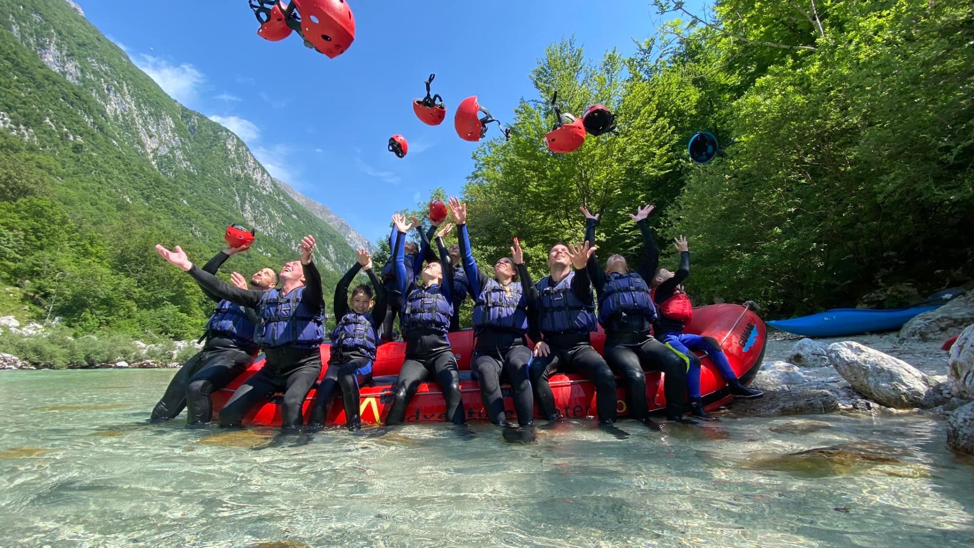 Rafting & Canyoning túra Bovecben csomagajánlatban