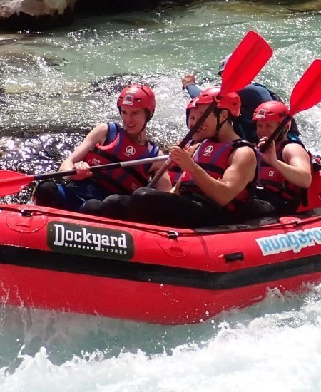 Exklusives Fun-Rafting auf der Soča