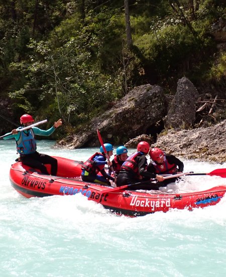 Rafting & Canyoning tour in Bovec as a package offer