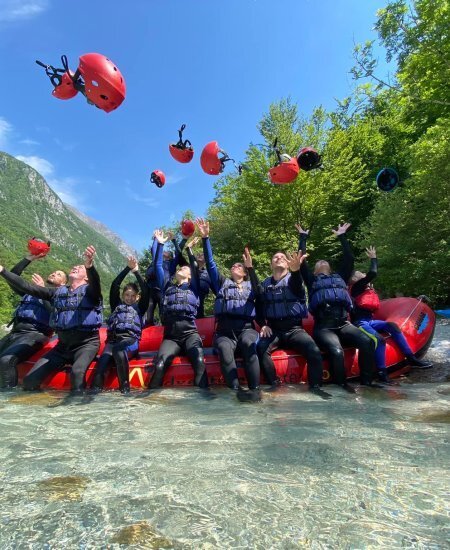 Rafting- & Canyoning-Tour in Bovec