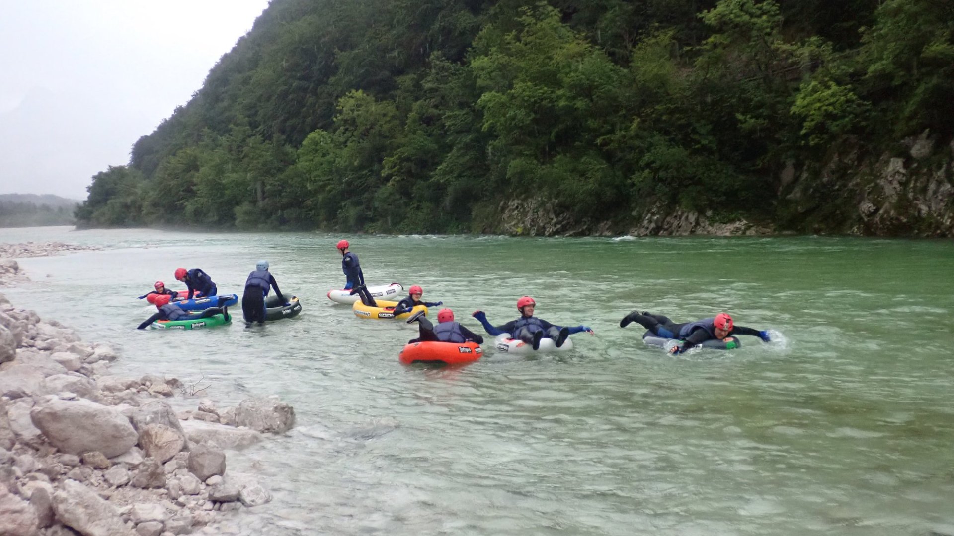 Gecko Tour on the Soča River in Slovenia