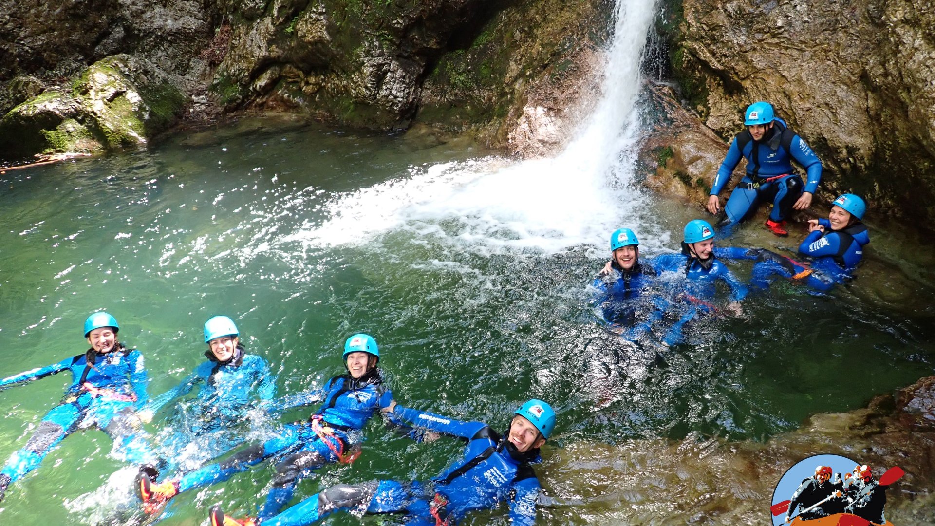 Canyoning in der Sušec-Schlucht
