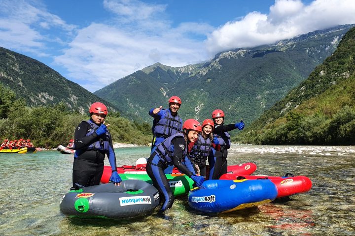 A fun Family gecko tour on the river Soca in Slovenia