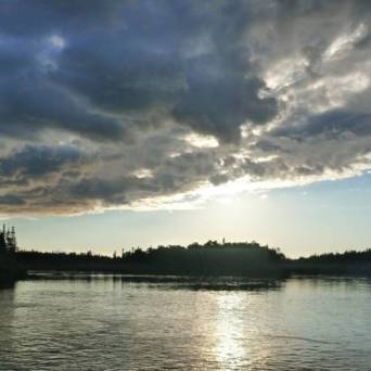 a large body of water