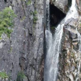 a close up of a rock