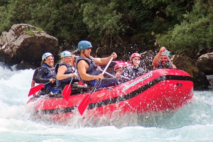 Rafting on river Tara