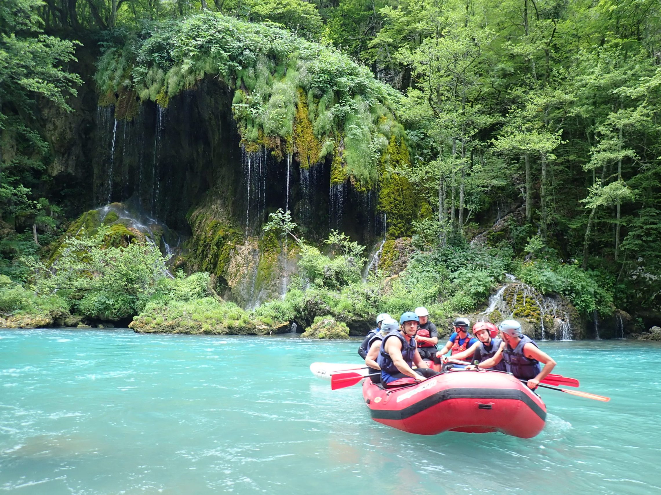 Beautiful nature on Tara river